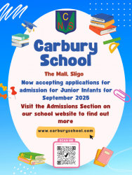 Now accepting applications for admission for September 2025